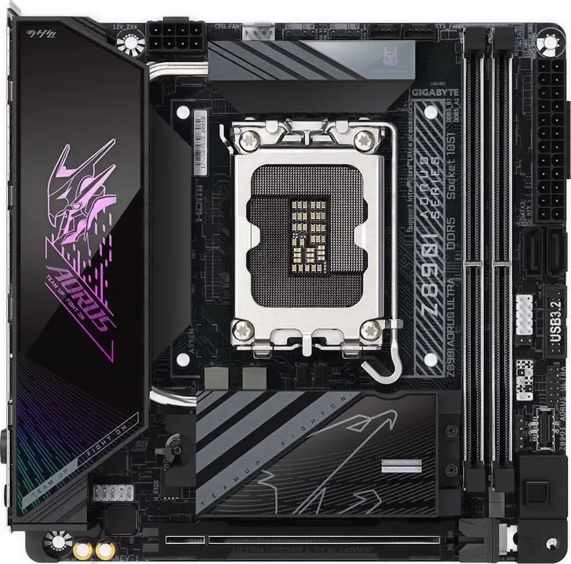 Montaje Placa Base Gigabyte Z890I AORUS ULTRA Gaming PC Vallecas